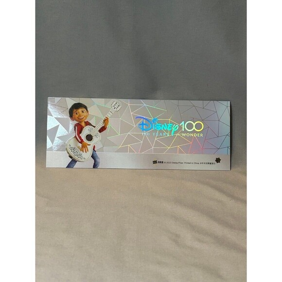 Coco Miguel Disney100 Kakawow Refractor Ticket Jumbo Card LT. Edition 1684 - Picture 3 of 6